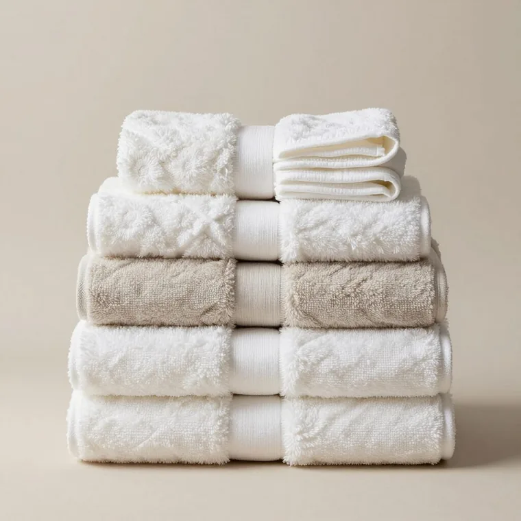 Towels second-hand clothing bale ready for export