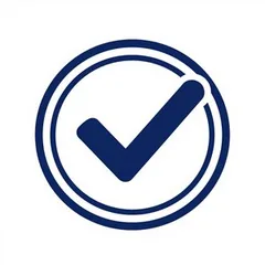 Checkmark icon representing straightforward importing